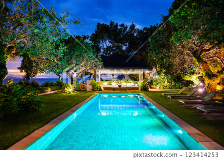 View of Laem Sor villa in South Samui, Thailand View of Laem Sor villa in South Samui, Thailand 123414253