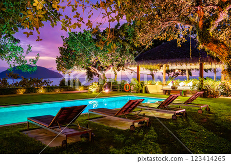 View of Laem Sor villa in South Samui, Thailand View of Laem Sor villa in South Samui, Thailand 123414265