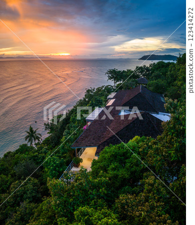 View of Laem Sor villa in South Samui, Thailand View of Laem Sor villa in South Samui, Thailand 123414272