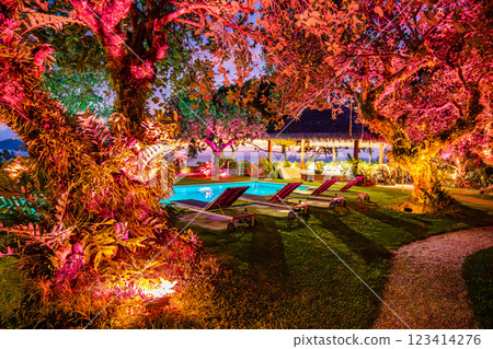 View of Laem Sor villa in South Samui, Thailand View of Laem Sor villa in South Samui, Thailand 123414276