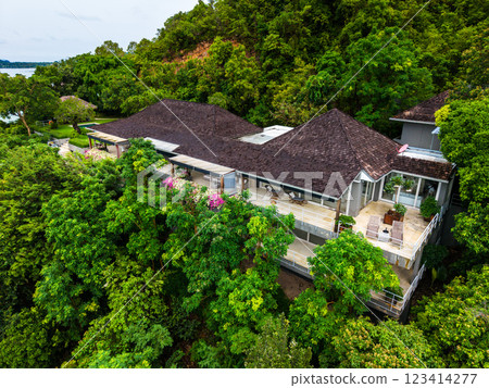 View of Laem Sor villa in South Samui, Thailand 123414277