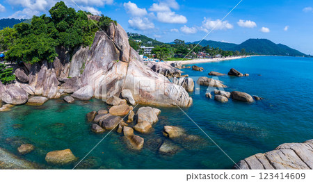 Grandfather and Grandmother Rocks, Hin Ta Hin Yai, in koh Samui island, Thailand Grandfather and Grandmother Rocks, Hin Ta Hin Yai, in koh Samui island, Thailand 123414609