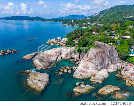 Grandfather and Grandmother Rocks, Hin Ta Hin Yai, in koh Samui island, Thailand Grandfather and Grandmother Rocks, Hin Ta Hin Yai, in koh Samui island, Thailand 123414630