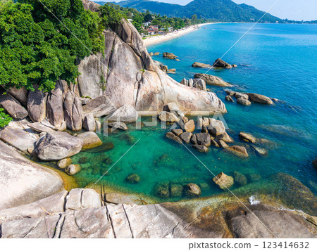 Grandfather and Grandmother Rocks, Hin Ta Hin Yai, in koh Samui island, Thailand Grandfather and Grandmother Rocks, Hin Ta Hin Yai, in koh Samui island, Thailand 123414632