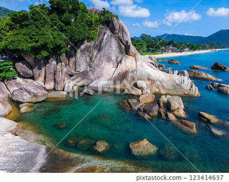 Grandfather and Grandmother Rocks, Hin Ta Hin Yai, in koh Samui island, Thailand Grandfather and Grandmother Rocks, Hin Ta Hin Yai, in koh Samui island, Thailand 123414637