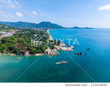 Grandfather and Grandmother Rocks, Hin Ta Hin Yai, in koh Samui island, Thailand 123414641