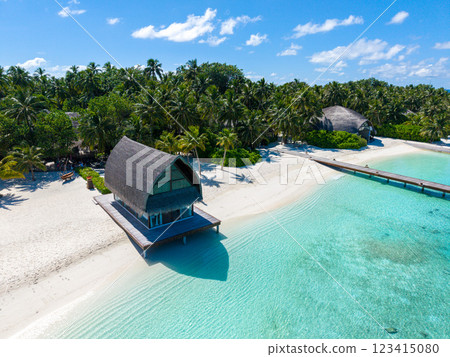 Aerial views of Velavaru Island in Maldives Aerial views of Velavaru Island in Maldives 123415080