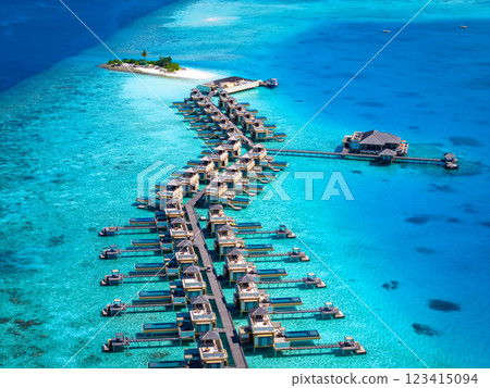Aerial views of Velavaru Island in Maldives Aerial views of Velavaru Island in Maldives 123415094