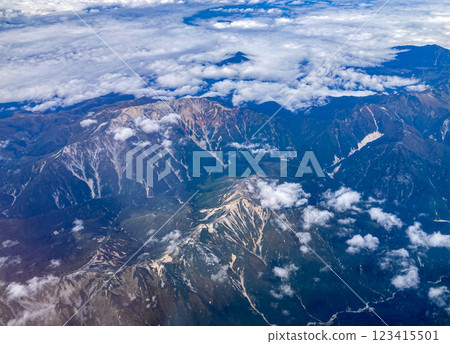 中部山岳國立公園(北阿爾卑斯山脈)/長野縣大町市 中部山岳國立公園(北阿爾卑斯山脈)/長野縣大町市 123415501