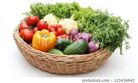 蔬菜在籃子裡 123416642