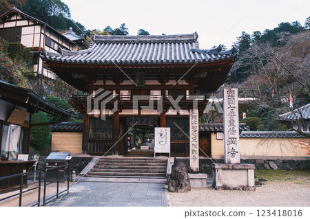 [Asuka Village] A historic temple nestled in the countryside of Nara 123418016