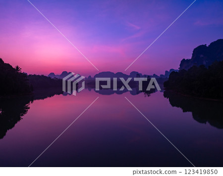 Colorful sunset or sunrise sky clouds over sea in Thailand, Amazing nature landscape seascape,Beautiful light nature landscape colorful sky background Colorful sunset or sunrise sky clouds over sea in Thailand, Amazing nature landscape seascape,Beautiful light nature landscape colorful sky background 123419850