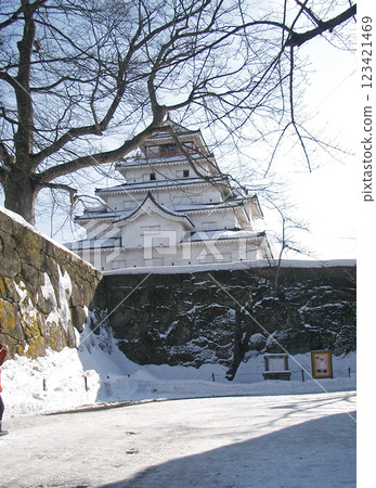 Tsubakizaka Hill at the Aizuwaka Castle Ruins (Aizuwakamatsu City, Fukushima Prefecture) Tsubakizaka Hill at the Aizuwaka Castle Ruins (Aizuwakamatsu City, Fukushima Prefecture) 123421469