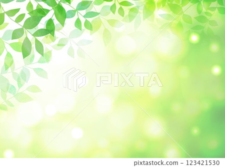 Fresh green leaves thrive Fresh green leaves thrive 123421530