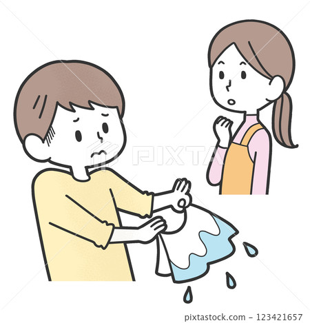 Support staff who notice children's weaknesses 123421657