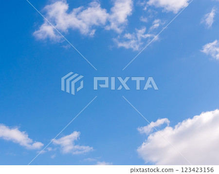 Winter blue sky and clouds 92 123423156