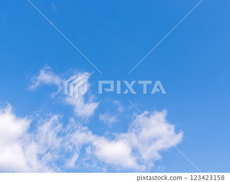 Winter blue sky and clouds 94 123423158