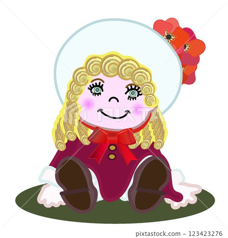 Western doll illustrations 123423276