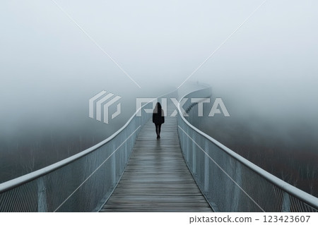 Endless path: A symbolic road stretching toward the horizon, representing the journey to infinity and beyond, filled with mystery and limitless possibilities in its boundless expanse. Endless path: A symbolic road stretching toward the horizon, representing the journey to infinity and beyond, filled with mystery and limitless possibilities in its boundless expanse. 123423607