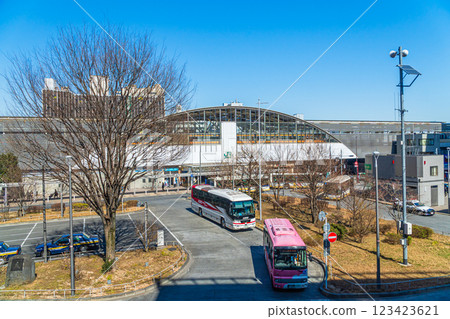 Tokyo Chuo Line Musashi-Koganei Station South Exit Tokyo Chuo Line Musashi-Koganei Station South Exit 123423621