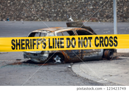 Sheriff's line do not cross 123423749