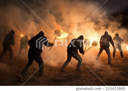 Fireworks night: Guy Fawkes Night, known for bonfires and dazzling fireworks across UK, 5 November, tradition rich in history, communal spirit, bringing people together in celebration. Fireworks night: Guy Fawkes Night, known for bonfires and dazzling fireworks across UK, 5 November, tradition rich in history, communal spirit, bringing people together in celebration. 123423860