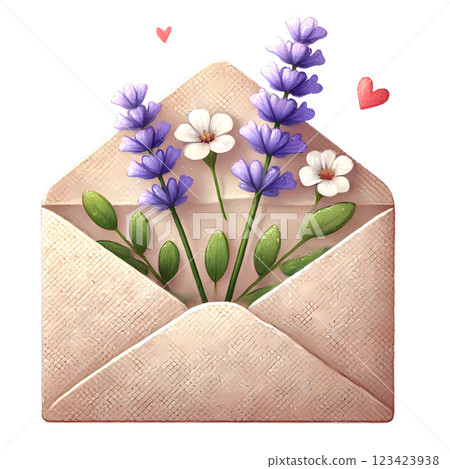 lavender in envelope lavender in envelope 123423938
