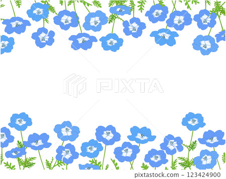 Nemophila Frame ① Top and Bottom Nemophila Frame ① Top and Bottom 123424900
