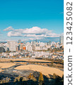 Sendai city as seen from the ruins of Sendai Castle 123425082
