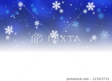 blue snowflake background 123425712