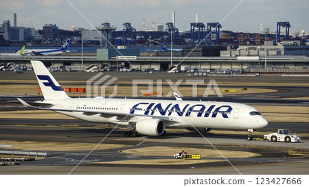芬蘭航空空中巴士A350停泊羽田機場:精緻的飛機之美 芬蘭航空空中巴士A350停泊羽田機場:精緻的飛機之美 123427666