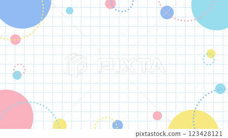 Round pop background frame, grid background Round pop background frame, grid background 123428121
