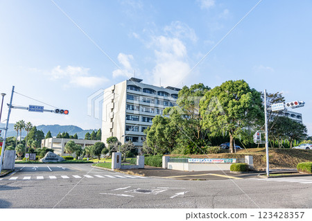 Miyazaki City, Miyazaki Prefecture: University of Miyazaki on a sunny day 123428357
