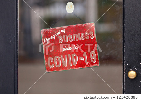 Going out of business due to Covid-19 123428883
