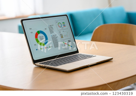 Room with personal computer 123430319