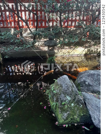 Pond Shrine pond Water Pond Shrine pond Water 123430542