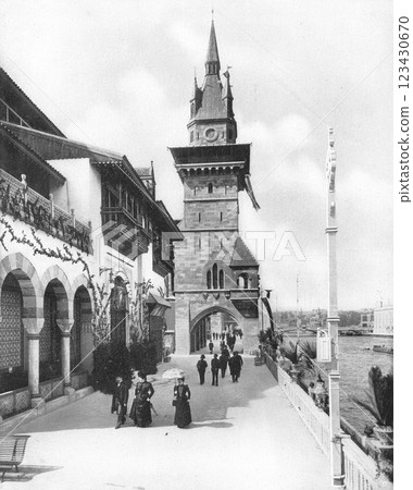1900 Paris World's Fair, Hungarian Pavilion 1900 Paris World's Fair, Hungarian Pavilion 123430670