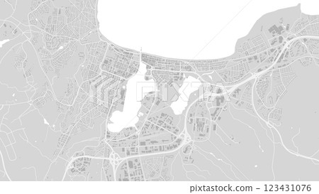 Background Jonkoping map, Sweden, white and light grey city poster. Vector map with roads and water. Background Jonkoping map, Sweden, white and light grey city poster. Vector map with roads and water. 123431076