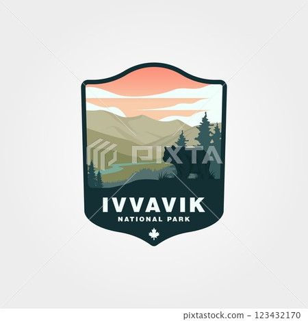 Ivvavik National Park of canada vector illustration design Ivvavik National Park of canada vector illustration design 123432170