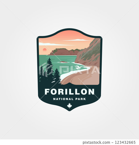 Forillon canada national park vector illustration design Forillon canada national park vector illustration design 123432665