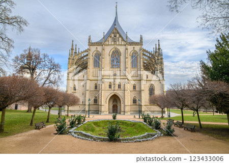 Roman Catholic Church of Saint Barbara in Kutna Hora town in the Central Bohemian Region of the Czech Republic Roman Catholic Church of Saint Barbara in Kutna Hora town in the Central Bohemian Region of the Czech Republic 123433006