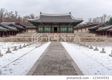 Gyeonghui Palace Gyeonghuigung of the Joseon Dynasty in Seoul, South Korea 123434581