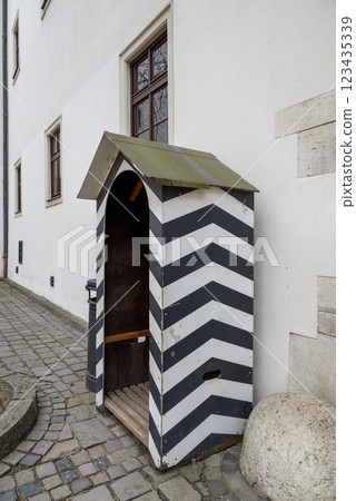 Spilberk Castle, historic fortress on a hilltop above downtown Brno, South Moravian region of the Czech Republic Spilberk Castle, historic fortress on a hilltop above downtown Brno, South Moravian region of the Czech Republic 123435339
