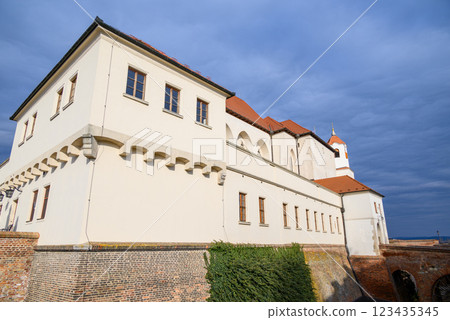 Spilberk Castle, historic fortress on a hilltop above downtown Brno, South Moravian region of the Czech Republic 123435345