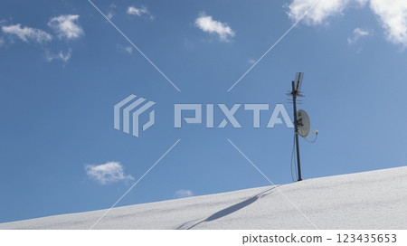 雪和天空 123435653