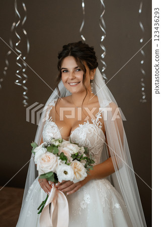 bride in a white dress at the training camp bride in a white dress at the training camp 123436293