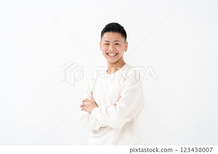男孩，青少年，肖像 123438007