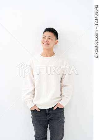 Boy, teenage, portrait Boy, teenage, portrait 123438042