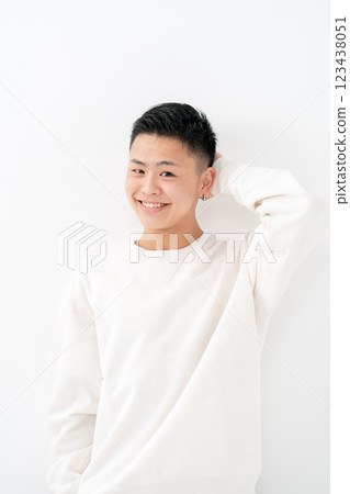 Boy, teenage, portrait 123438051