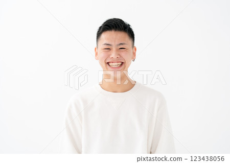 Boy, teenage, portrait 123438056